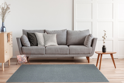 Wykładzina Brighton 275 Szary na filcu szerokość 5 m