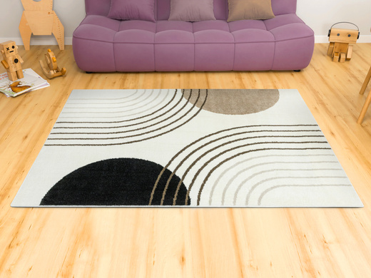 Dywan Clara 02924A cream/beige Beż Krem Geometria