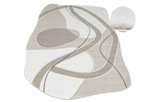 Dywan Selenne GS002A Cream/Beige Krem Beż Szary Geometria Ksztalt