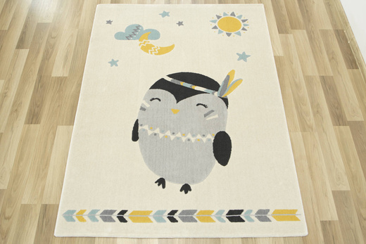 Dywan Dziecięcy Eldo 18401/62 Pingwinek Indianin Krem