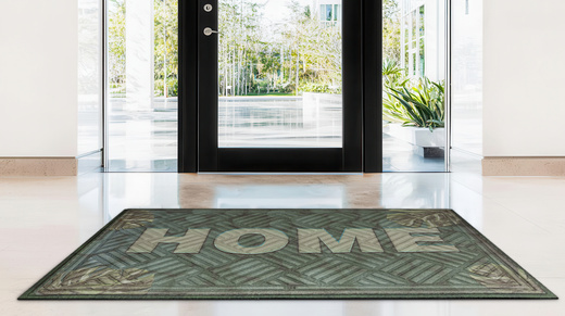 Wycieraczka Kiri K2 Home Zielona Monstera