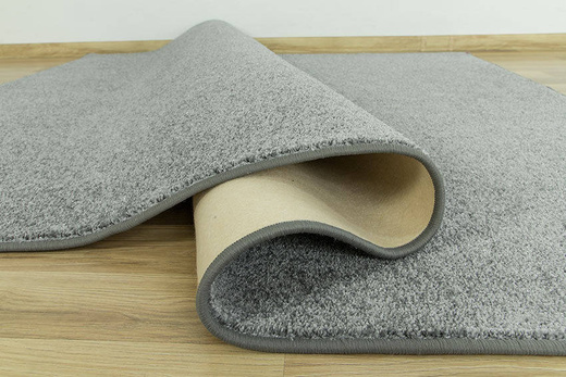 Dywan Glitter-Twist 75 szary z brokatem