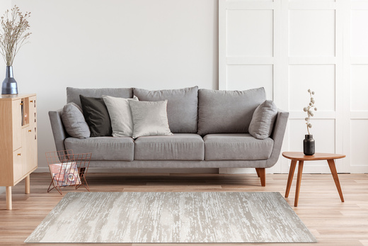 Dywan Nantes NT053A Vizon/Vizon Beż Krem Przeciany Tynk