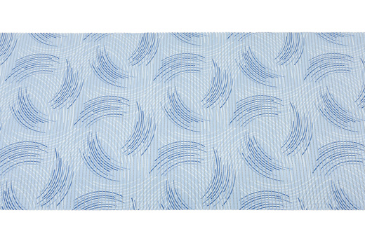 Mata Łazienkowa 88A Niebieski szerokość 65 cm