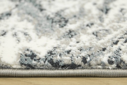 Dywan Exclusive 101 grey/navy Niebieski Szary Marmur