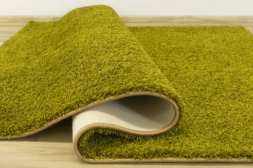 Dywan Lamborghini 17 Shaggy Ciemna Oliwkowa Zieleń