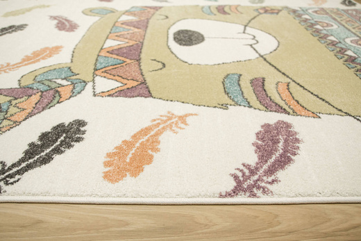 Dywan Dziecięcy Lima G760A cream/yellow Misio Indianin