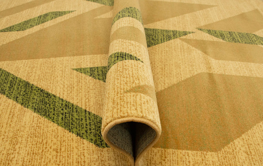 Dywan Agnella Standard Kanas Beż Oliwka Abstrakcja