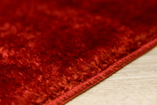 Dywan Shaggy Antypoślizgowy Malmo Czerwony