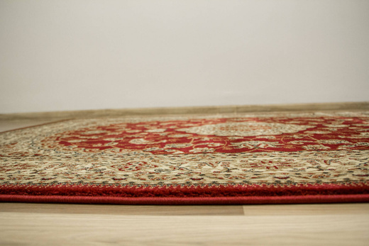 Dywan Super Rose 2095A red/cream Ornament Kwiatowy Czerwień Krem