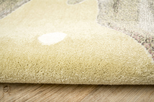 Dywan Dziecięcy Lima G755A yellow/d.grey Szary Żółty Zajączek