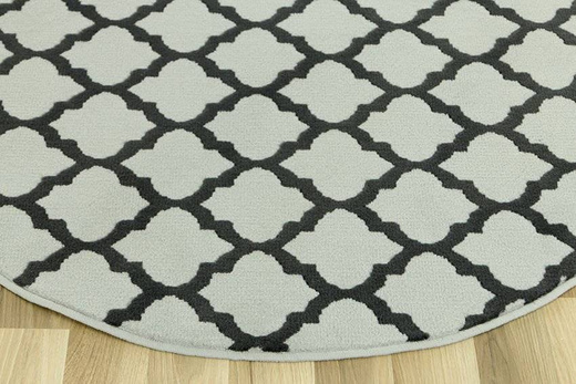 Okrągły Dywan Luna 503402/89942 koniczyna