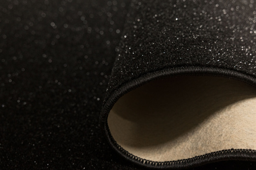 Dywan Harrow-Flash 78 Czarny z Brokatem