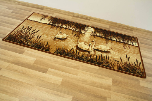 Makata Dywan łabędzie beż