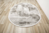 Owalny Dywan 167 d.vizion/gold OW Szary Krem Beż Marmur