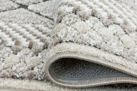 Chodnik Fashion 32009/120 Romby Krem Beż szerokość 80 cm