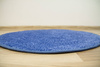 Okrągły Dywan Mabelie 817 Jeansowy Niebieski