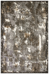 Dywan Studio E621A Szary Czarny Beż Tynk