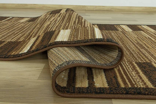 Chodnik luna 503760/50911 adagi brown szerokość 120 cm