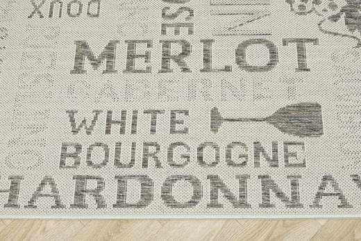 Antypoślizgowy Dywan FLEX 19118/P19 Krem Brąz