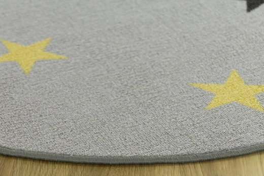 Okrągły Dywan Stars Gwiazdki 19