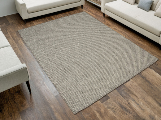 Dywan Dwustronny Sznurkowy Brussels 205668/10010 silver Outdoor