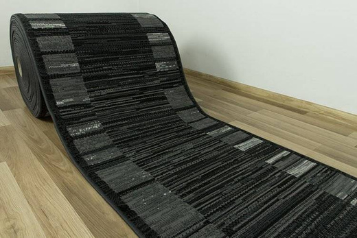 Chodnik luna 503760/56922 adagi ciemny szary szerokość 80 cm