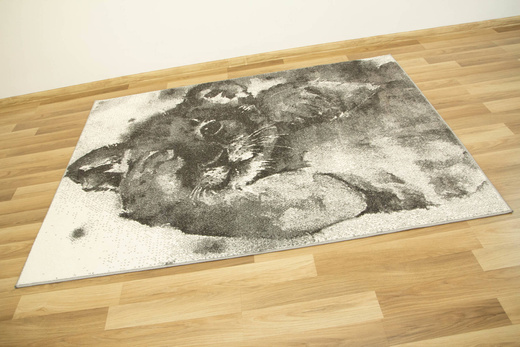 Dywan Dziecięcy Lima 9362A l.grey/d.grey Szary Krem Lew