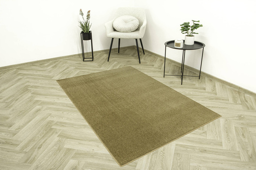 Dywan Eternity Special 50 Ciemny Musztardowy Żółty