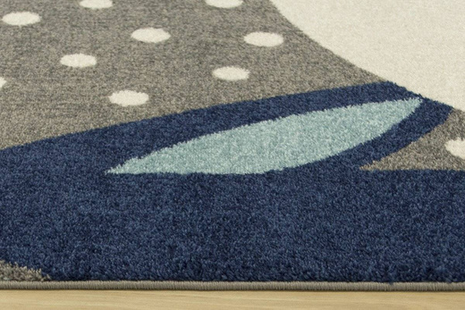 Dywan EMILY KIDS 2323A turkus/d.gri zajączek