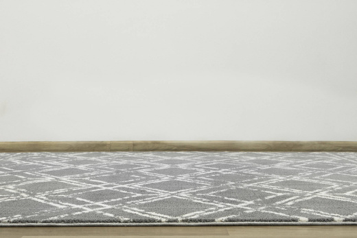 Dywan Karof 2588A grey/white 43 Szary Krem Romby