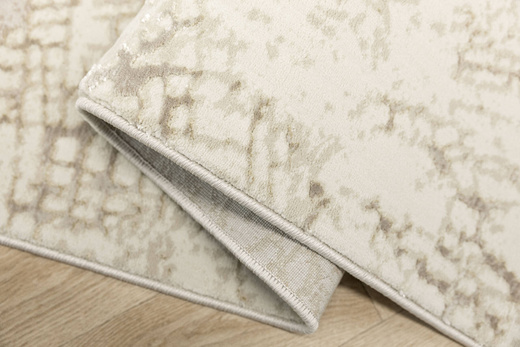 Lśniący Dywan Allora Plus D913A cream/cream Beż Krem Złoty Beton