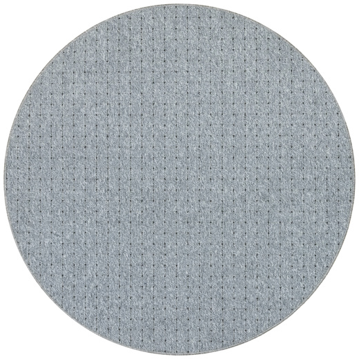 Okrągły Dywan Pętelkowy Zembla 73 Szary Grafit Kratka
