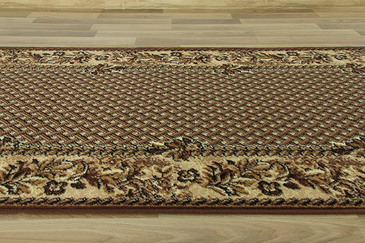 Chodnik Gold 316/12 brąz szerokość 90 cm