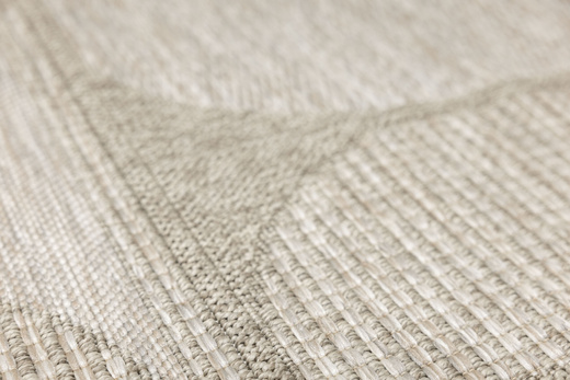 Dywan Sznurkowy Oria 65000/VH7-X Beż Szary Gruby Splot Outdoor