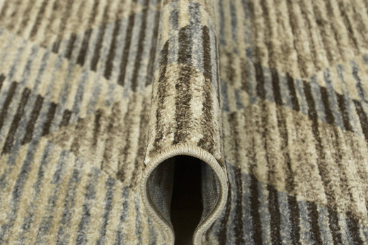 Chodnik Daffi 13126/130 Beż Szary Brąz Trójkąty szerokość 100 cm