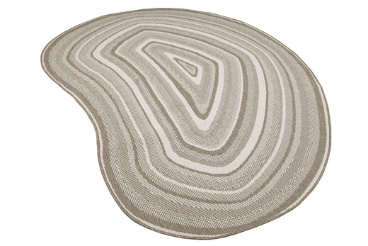 Dywan Dwustronny Sznurkowy Brussels 205825/10610 linen Jasny Beż Krem Onyks Kamień Kszrałt Outdoor