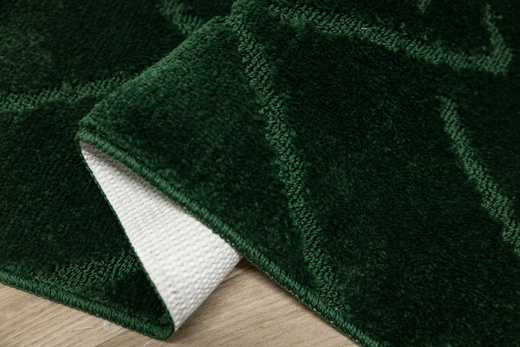 Komplet 2-częściowy Łazienkowy Moreno Green Butelkowa Zieleń Romby