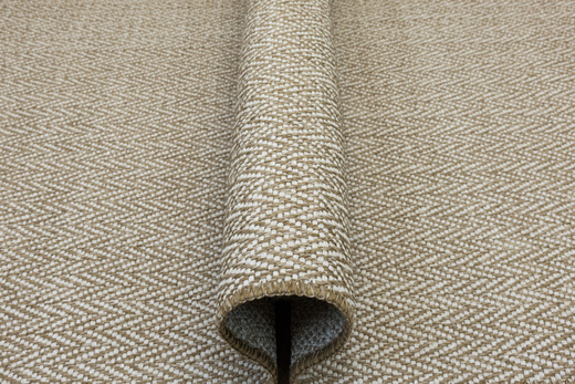 Dywan Sznurkowy Ella ST033A cream/cream Beż Krem Jodełka Outdoor