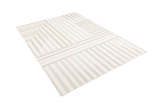 Dywan Sznurkowy Haga 04769A vizon/cream Krem Beż Szary Paski Outdoor