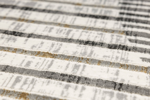 Dywan Verano H538A cream/grey Krem Szary Złoty Okręgi