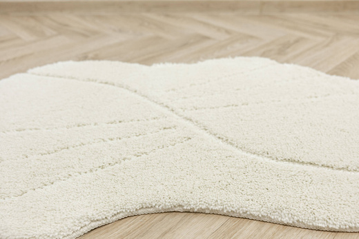 Dywanik Łazienkowy Antypoślizgowy Shell Cream Krem Muszelka