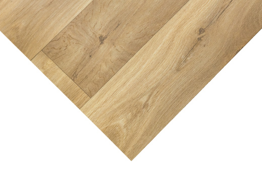 Wykładzina PCV Ttitan Willow Oak 602L Deski Beż szerokość 1 m