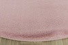 Okrągły Dywan Bellarossa Rabbit pudrowy róż
