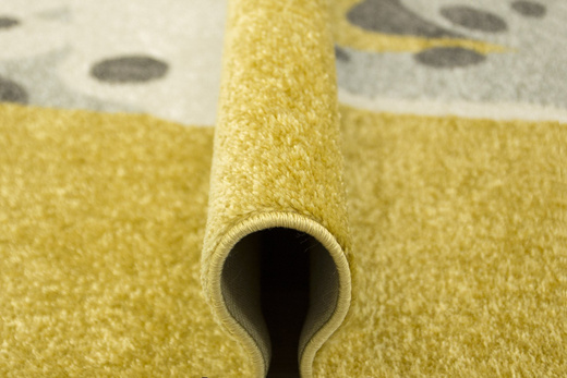 Dywan Emily Kids 5860D l.gri/yellow Dinozaur Żółty Szary