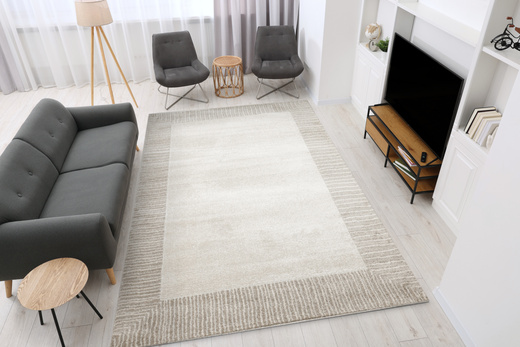 Dywan Matara P139A l.beige/m.beig Beż Krem Kaszmir Geometria Ramka