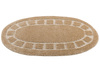 Dywanik Łazienkowy Antypoślizgowy Ocean Beige Beż Owalny