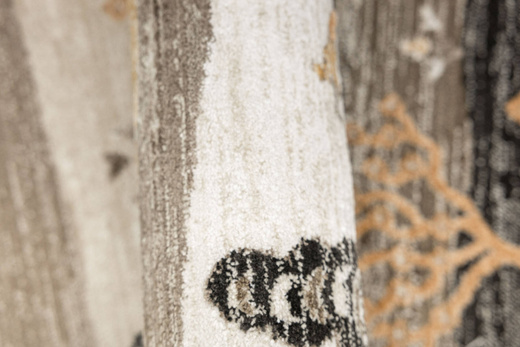 Dywan Camilla 1239 cooper/beige Pejzaż Drzewa Beż Miedziany