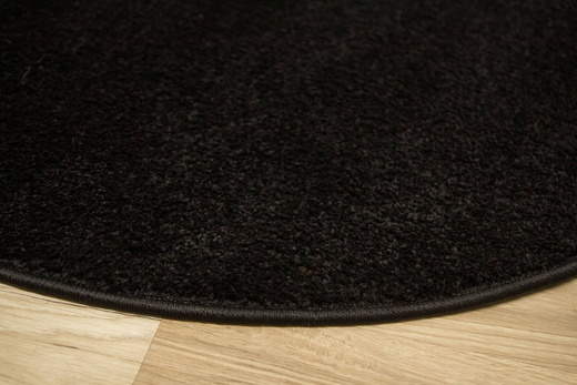 Okrągły Dywan Lima 2081A black Czarny
