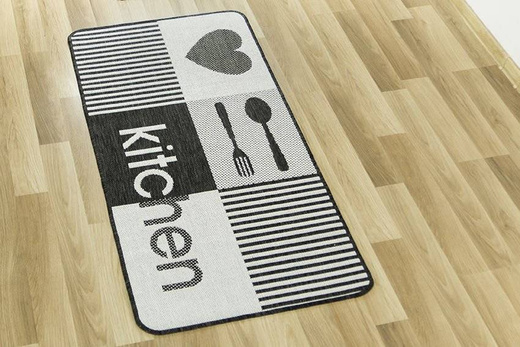 Antypoślizgowy Dywan Kuchenny Flex 19053/08 grey